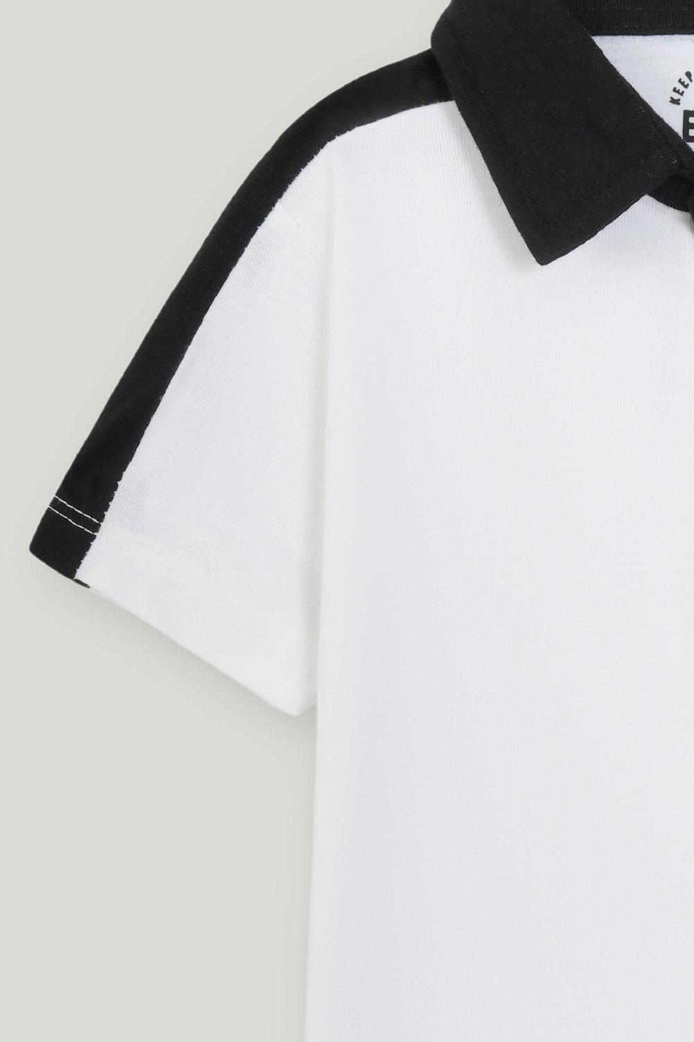 Engine Boys Polo Tee TT5071-2YR-WHT