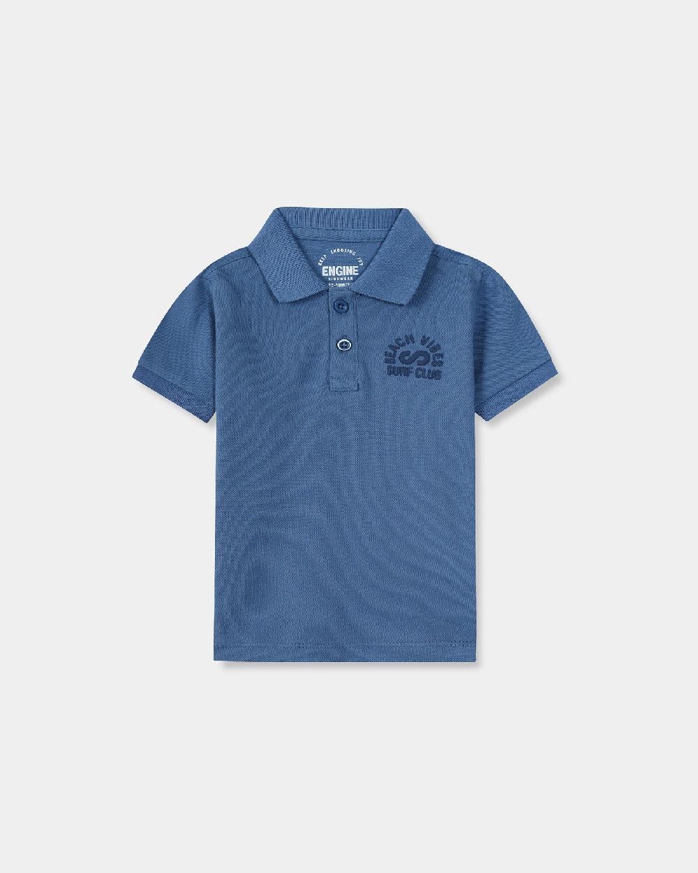 engine Boys Polo Tee VIT132-I02-BLU
