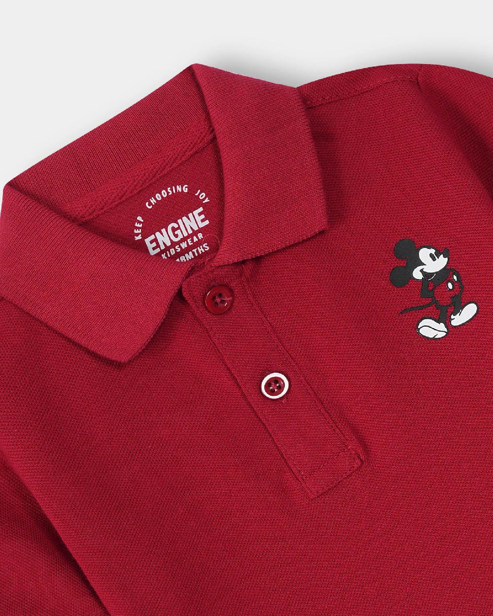 Engine Boys Polo Tee VIT134-I02-RED