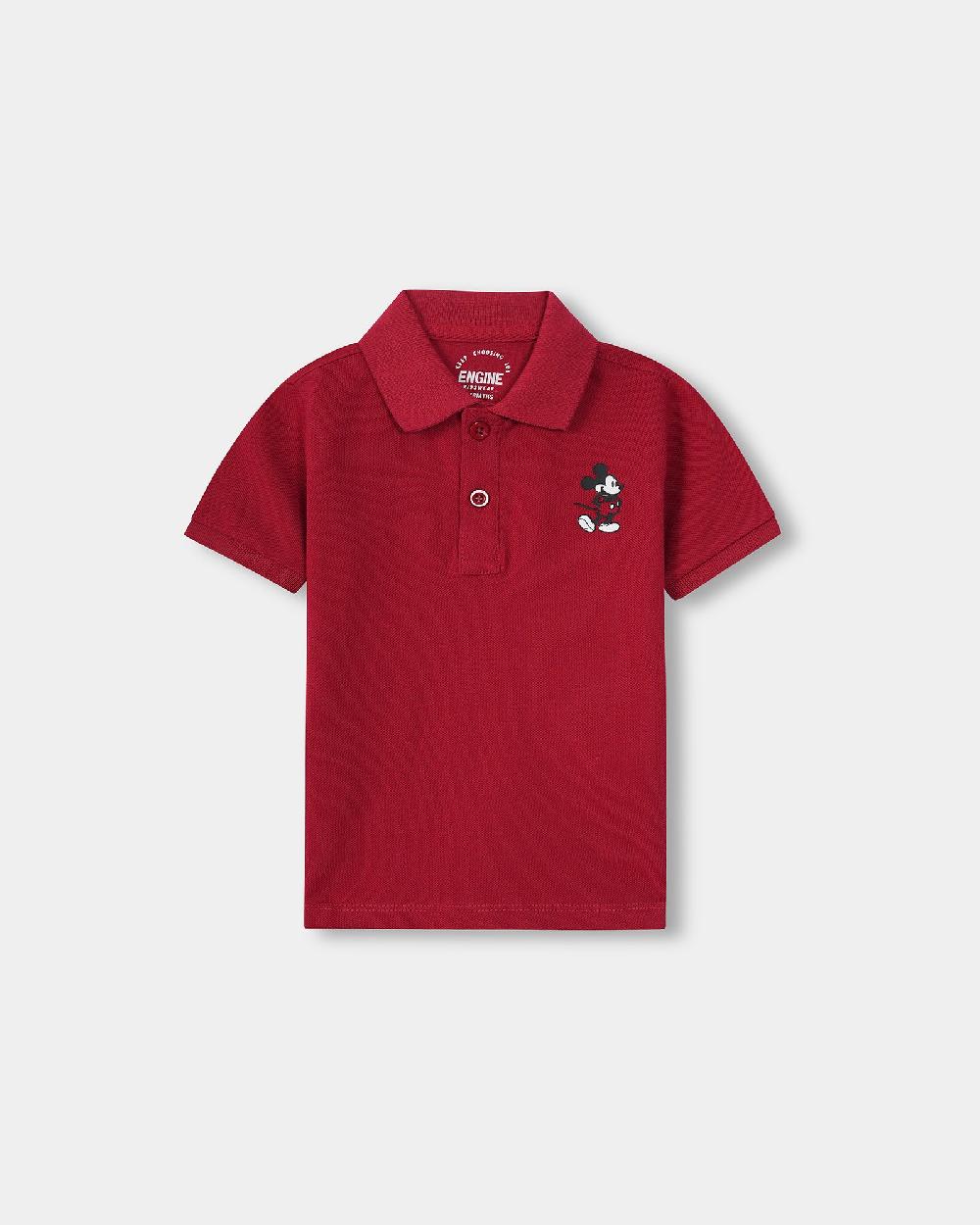 engine Boys Polo Tee VIT134-I02-RED