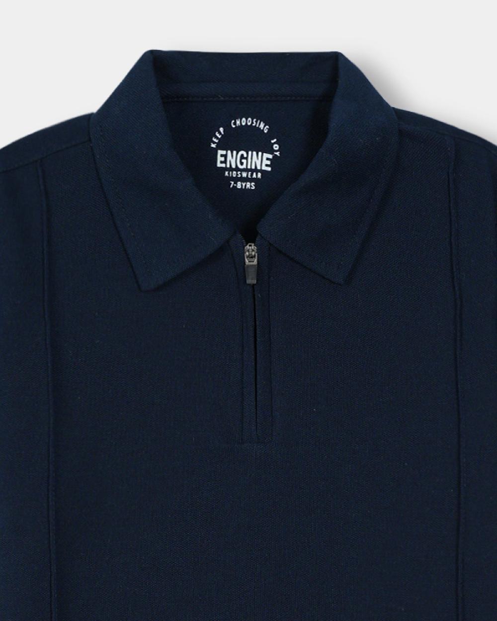 Engine Boys Polo Tee VKT109-506-NVY
