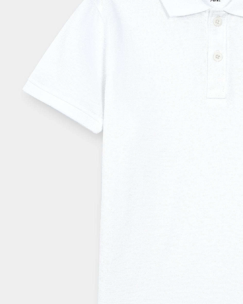 Engine Boys Polo Tee VKT153-506-WHT