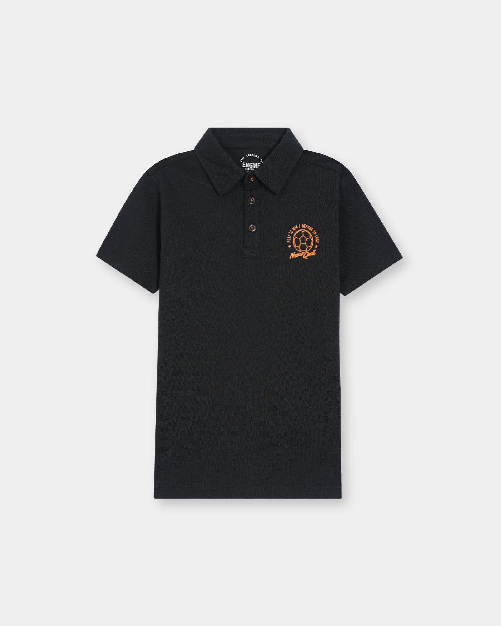 engine Boys Polo Tee VKT172-K02-BLK