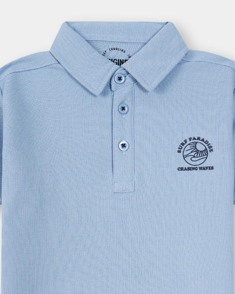 Engine Boys Polo Tee VKT197-507-SKB