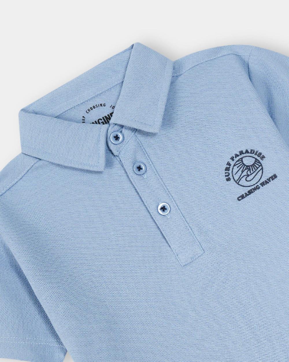 Engine Boys Polo Tee VKT197-507-SKB