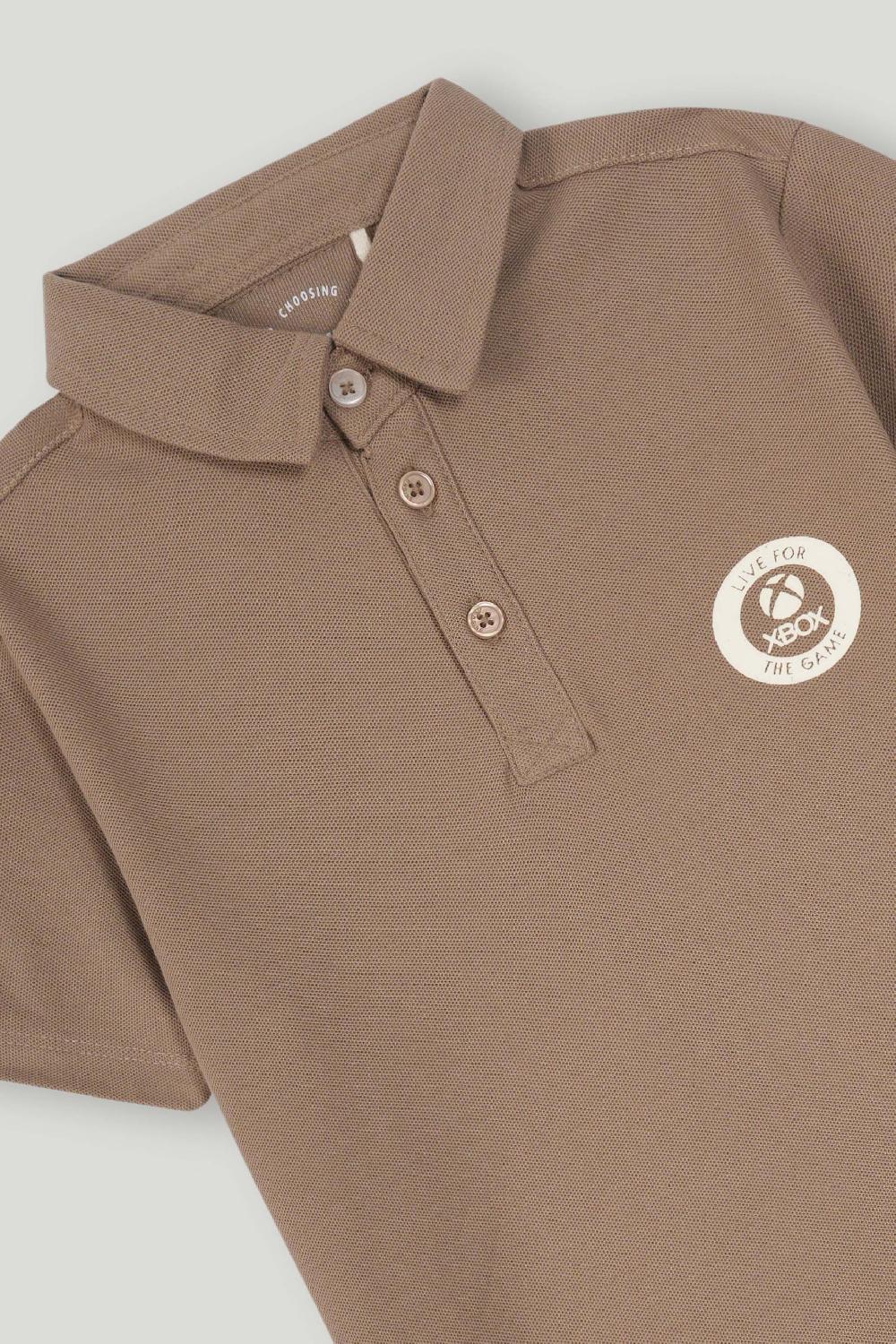 Engine Boys Polo Tee VKT207-K02-KHK