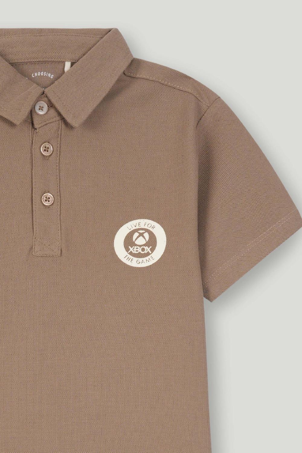 Engine Boys Polo Tee VKT207-K02-KHK