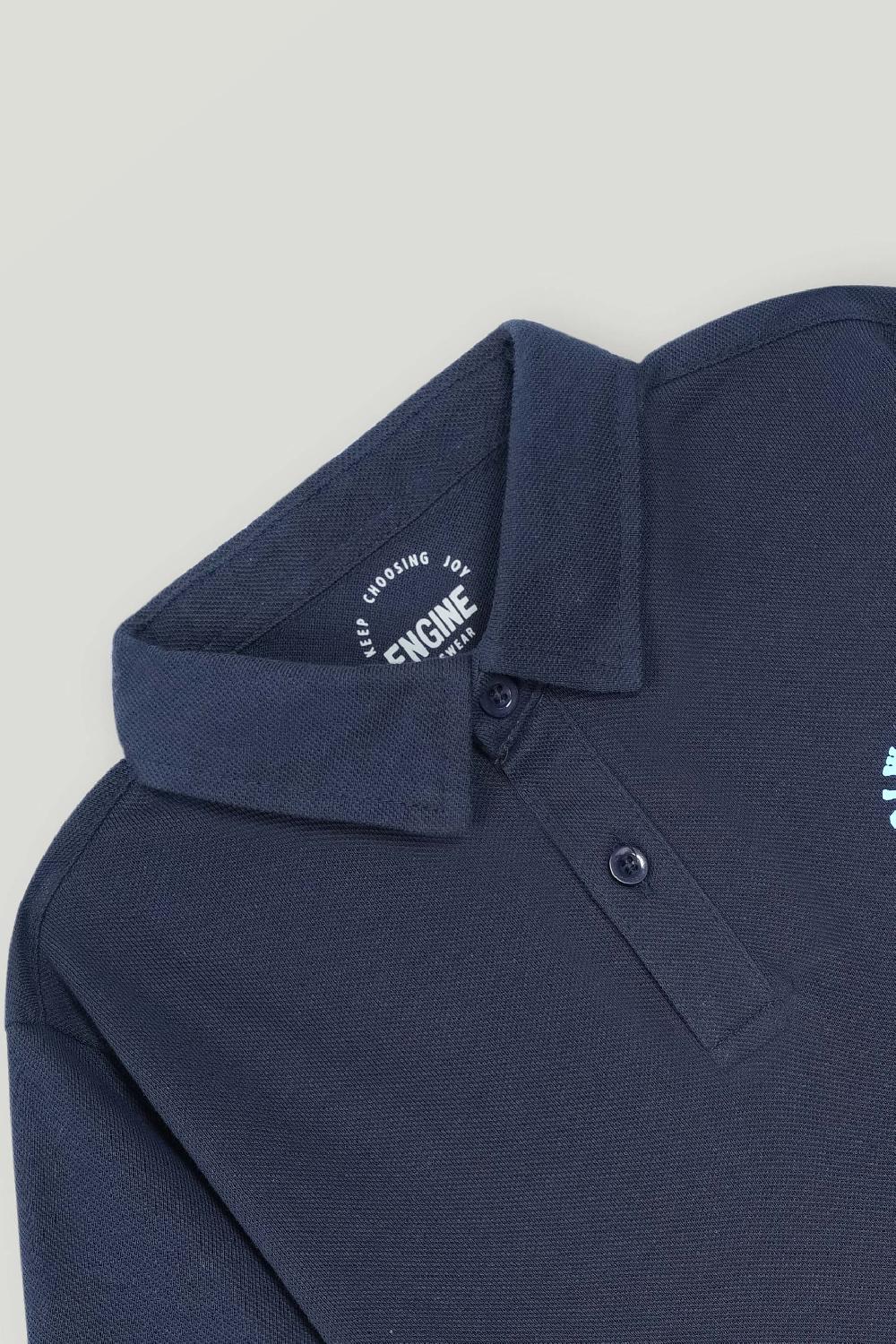 Engine Boys Polo Tee VKT213-506-NVY
