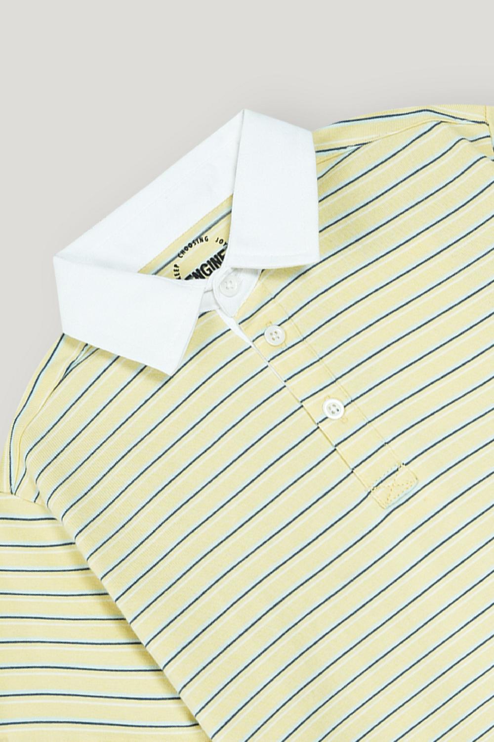 Engine Boys Polo Tee VKT217-K02-YEL