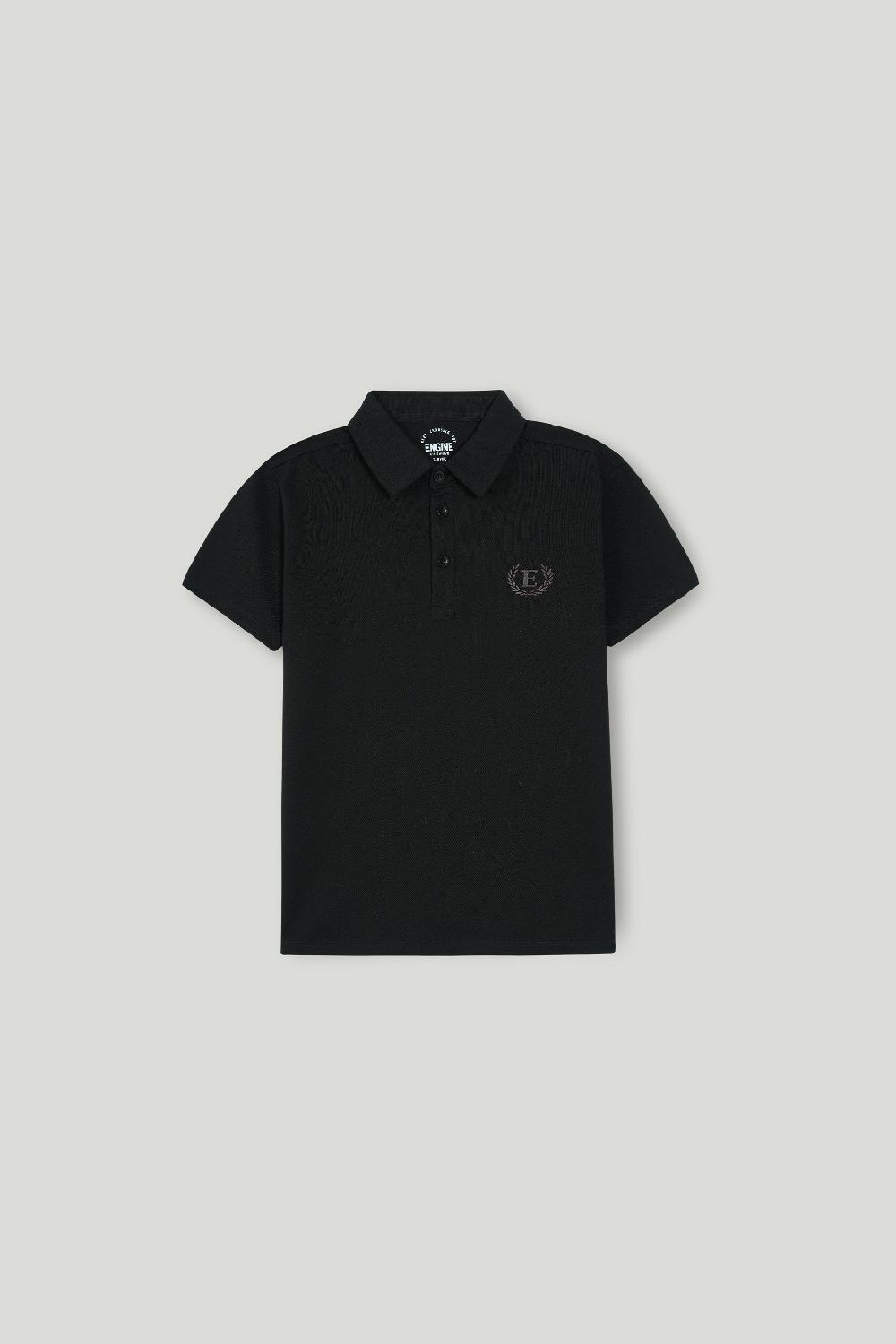 engine Boys Polo Tee VKT220-K02-BLK