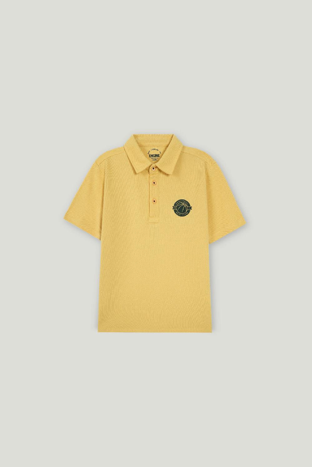 engine Boys Polo Tee VKT222-506-YEL