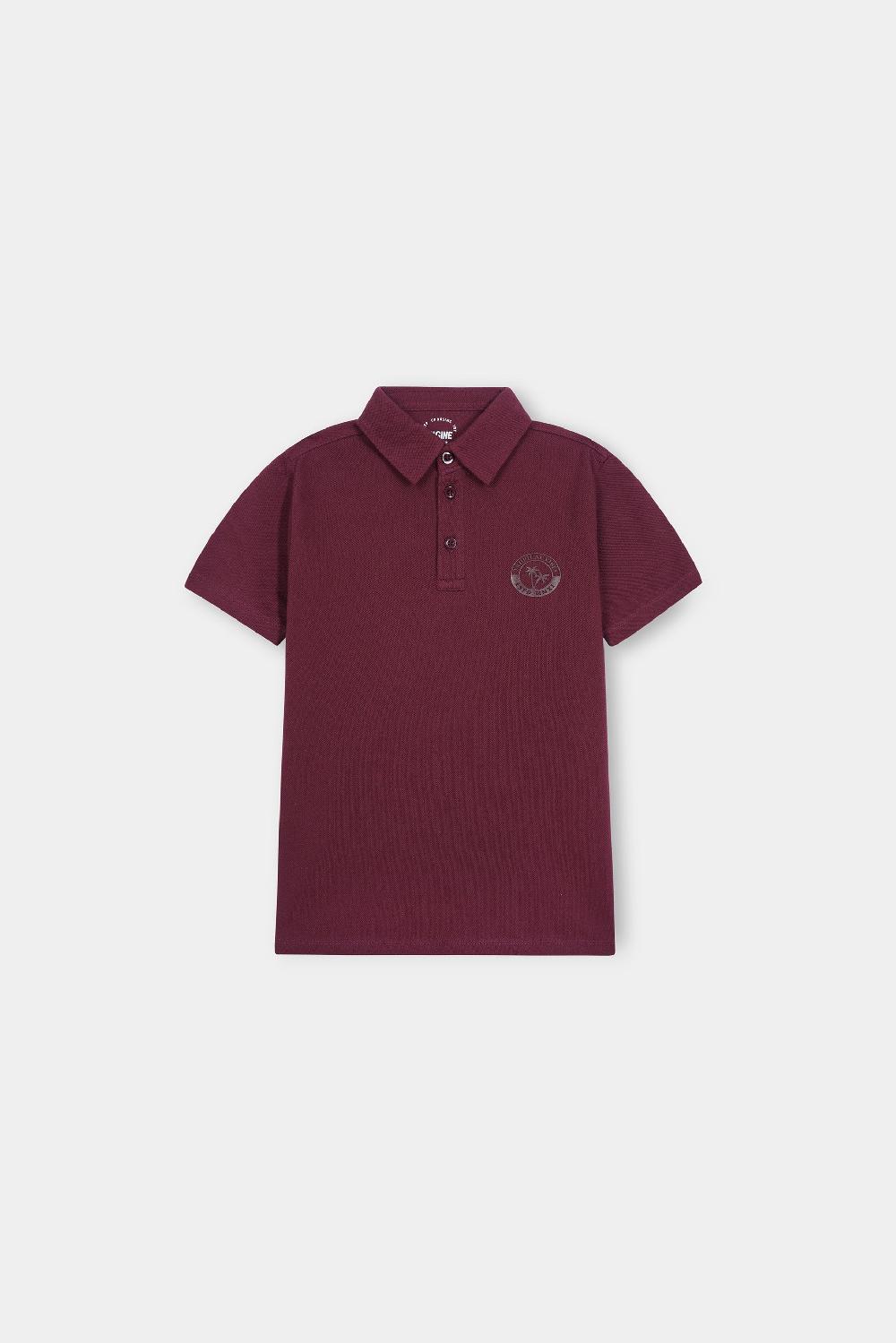 engine Boys Polo Tee VKT245-K02-MRN