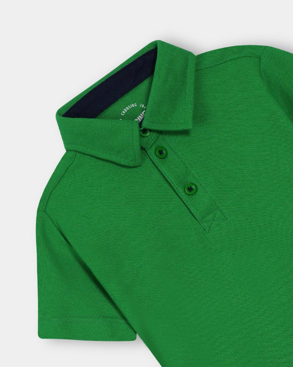 Engine Boys Polo Tee VTT100-2YR-GRN