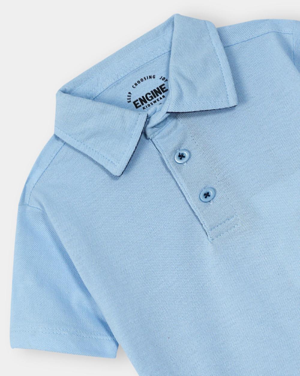 Engine Boys Polo Tee VTT124-2YR-LBL