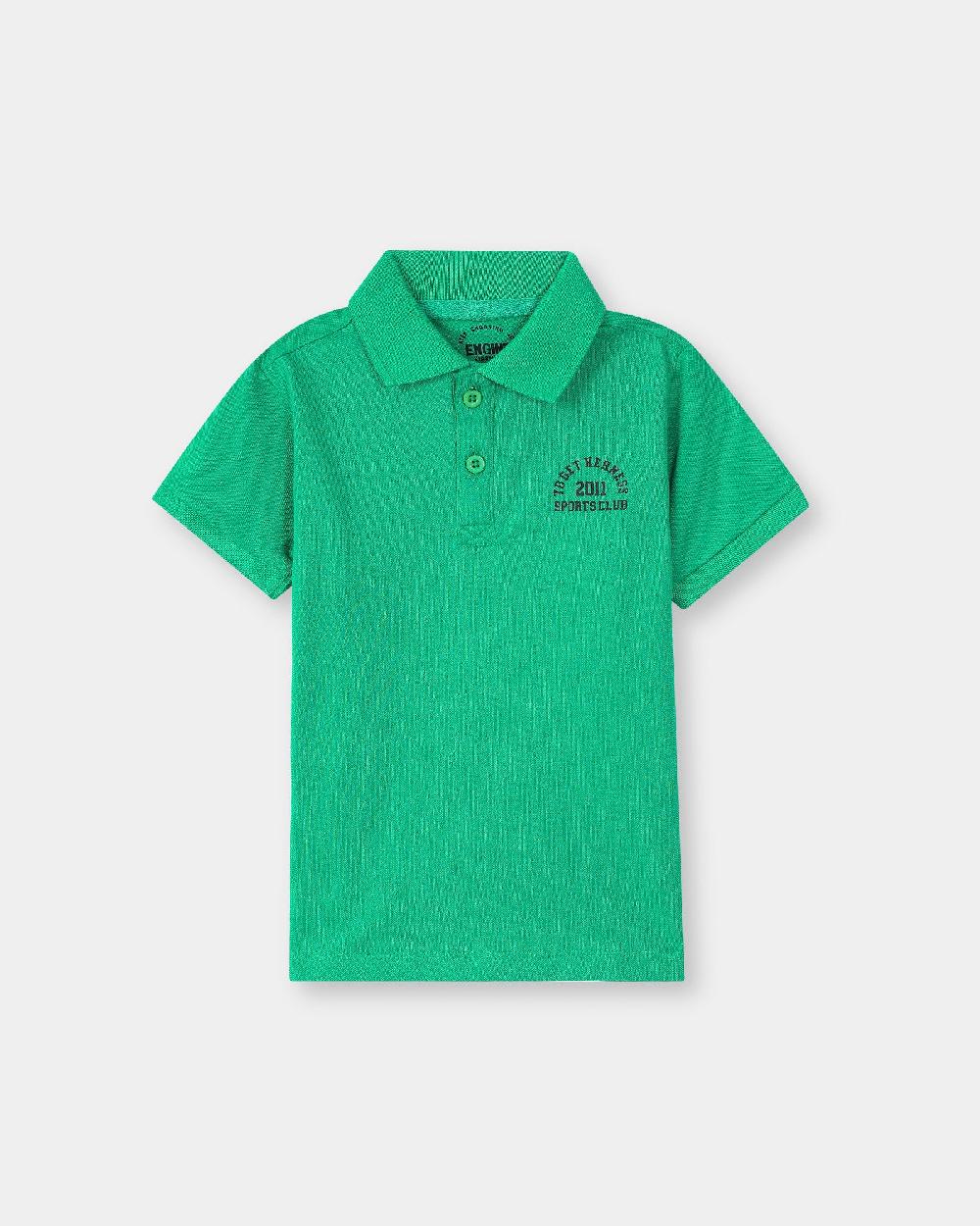 engine Boys Polo Tee VTT160-2YR-GRN