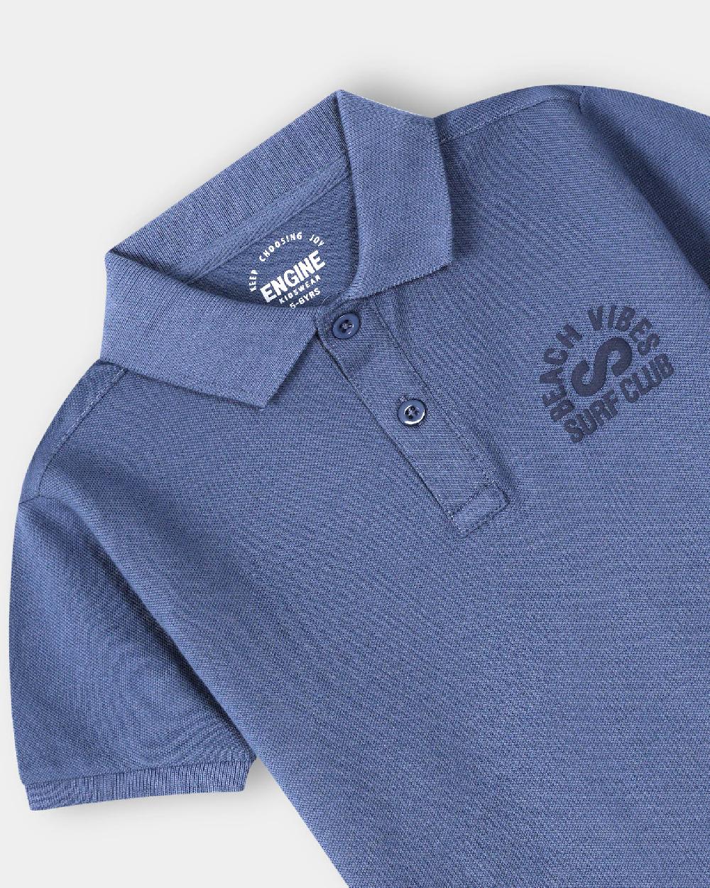 Engine Boys Polo Tee VTT167-2YR-BLU