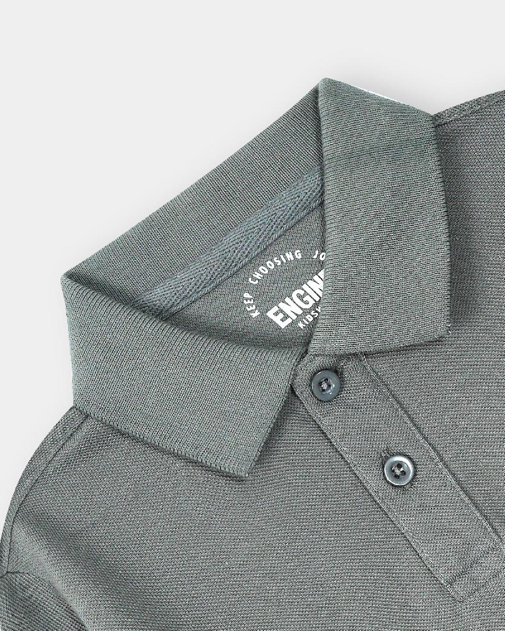 Engine Boys Polo Tee VTT169-2YR-GRY