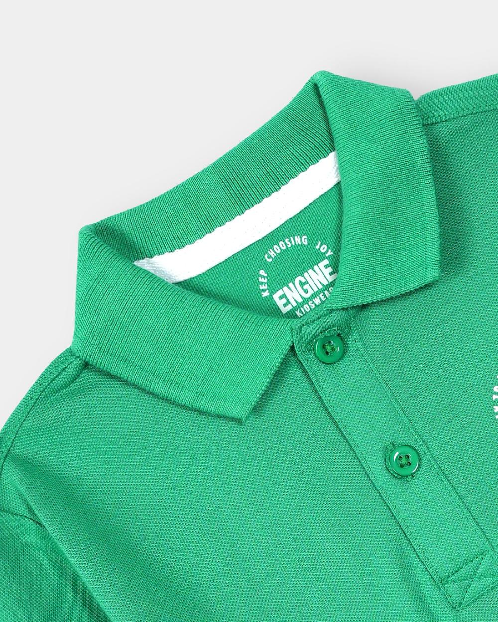 Engine Boys Polo Tee VTT177-2YR-GRN