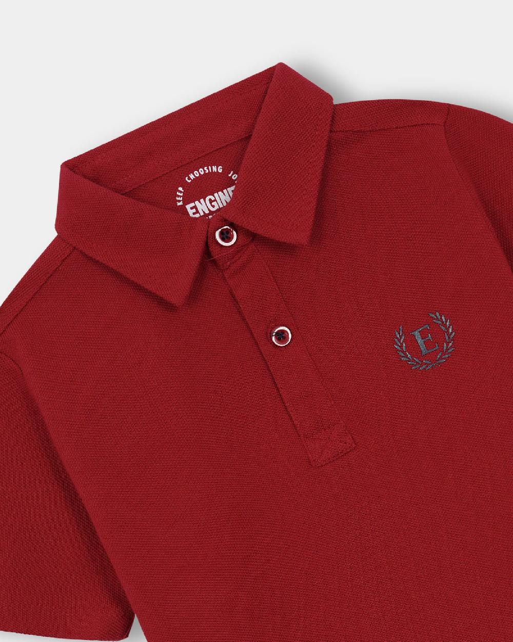 Engine Boys Polo Tee VTT183-3YR-RED