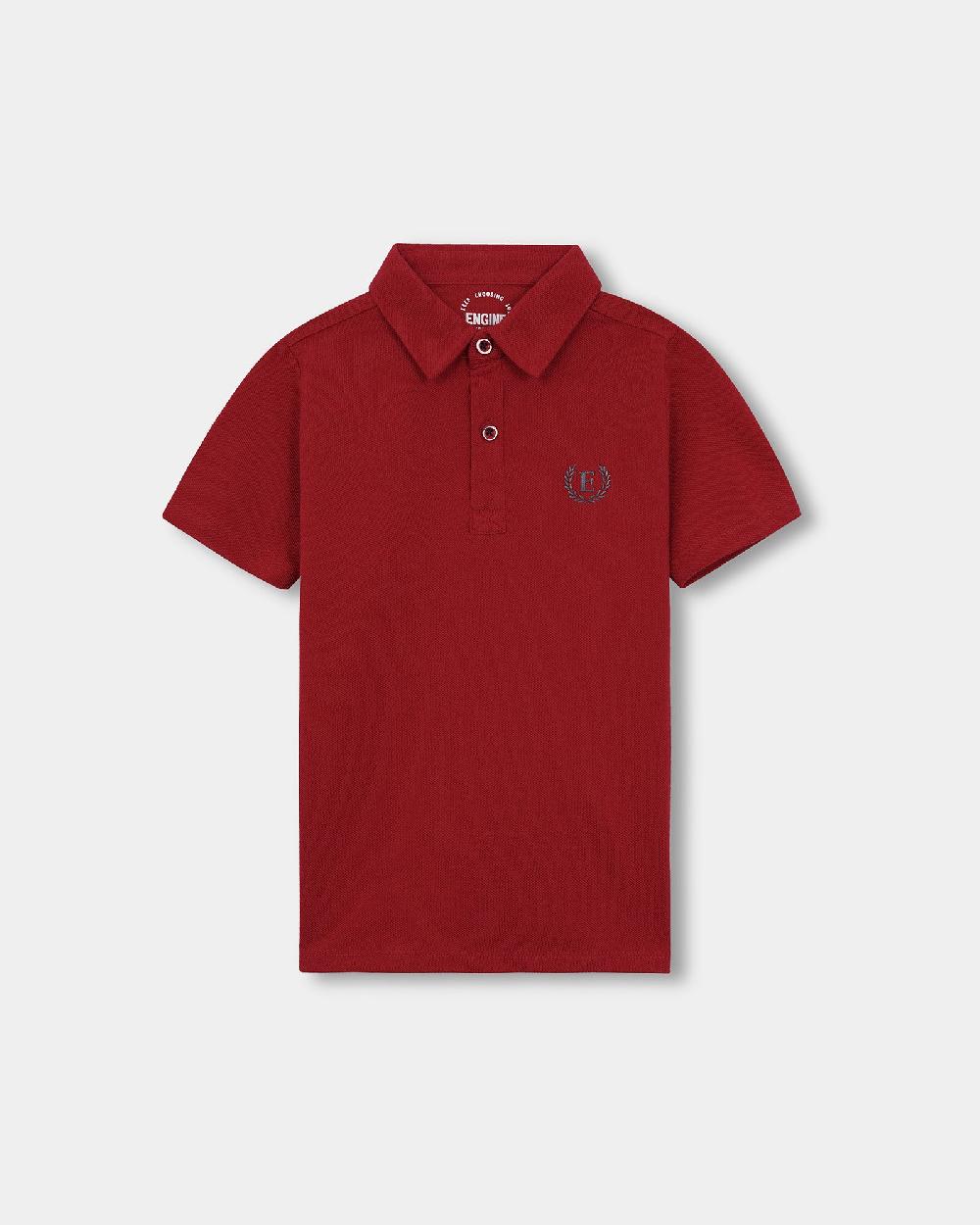 engine Boys Polo Tee VTT183-3YR-RED
