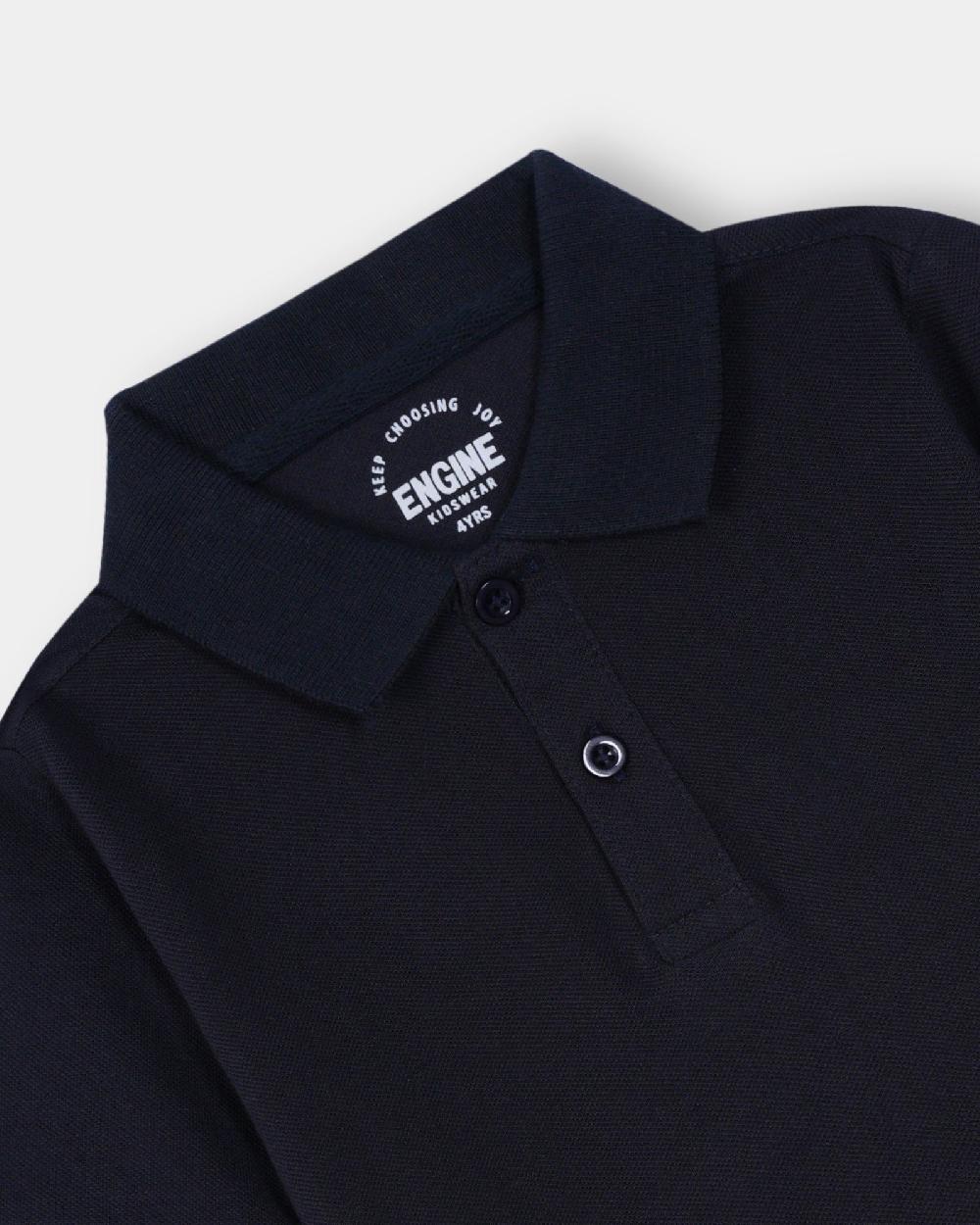 Engine Boys Polo Tee VTT200-2YR-NVY