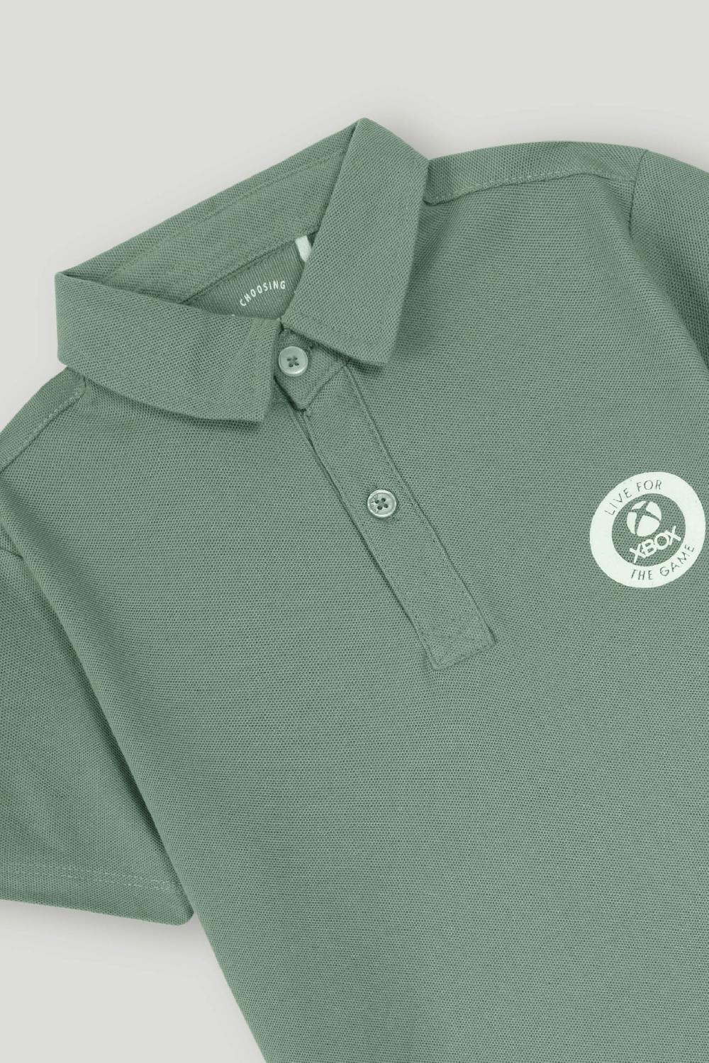 Engine Boys Polo Tee VTT210-4YR-SAG