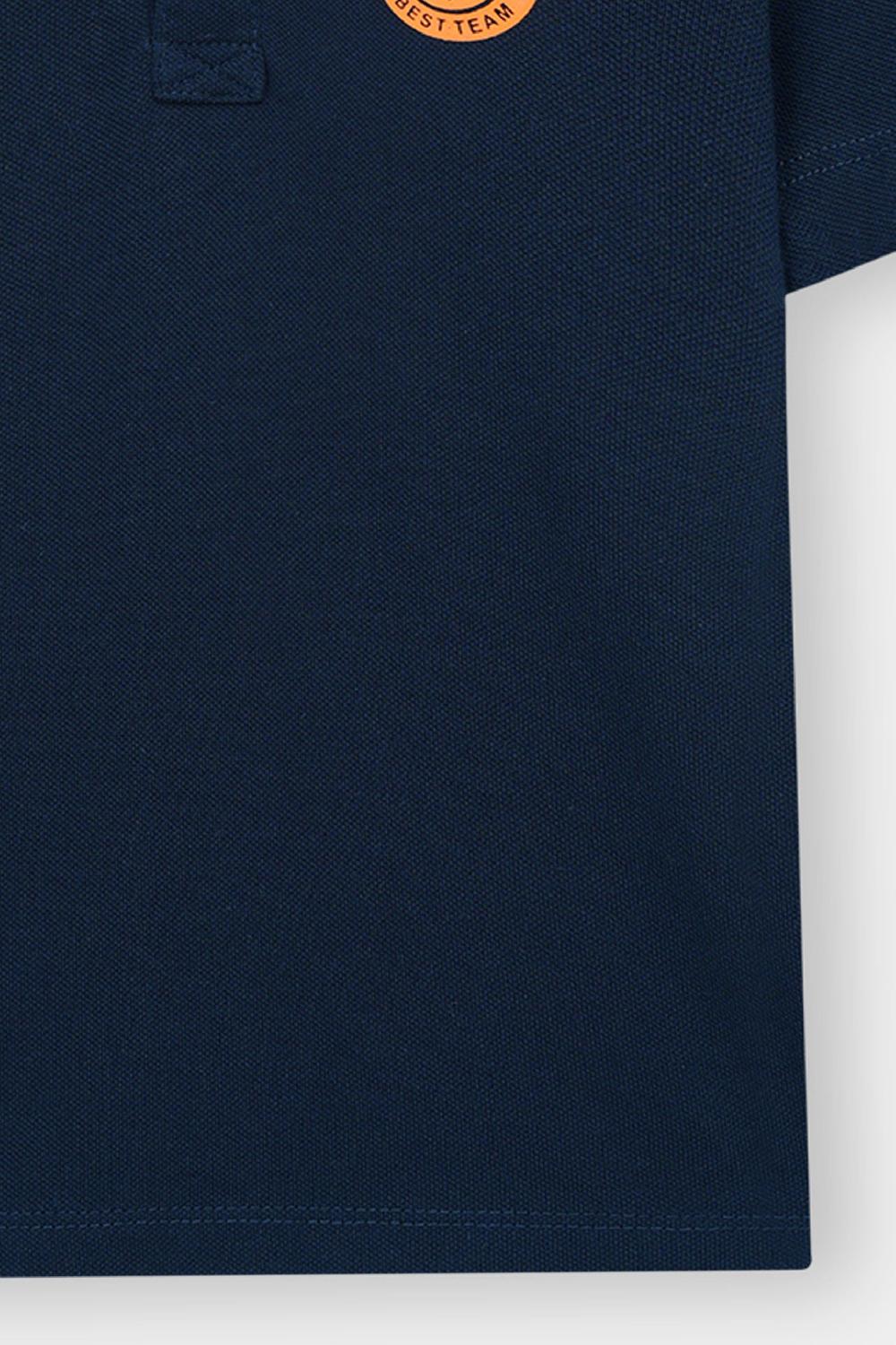 Engine Boys Polo Tee VTT221-2YR-NVY