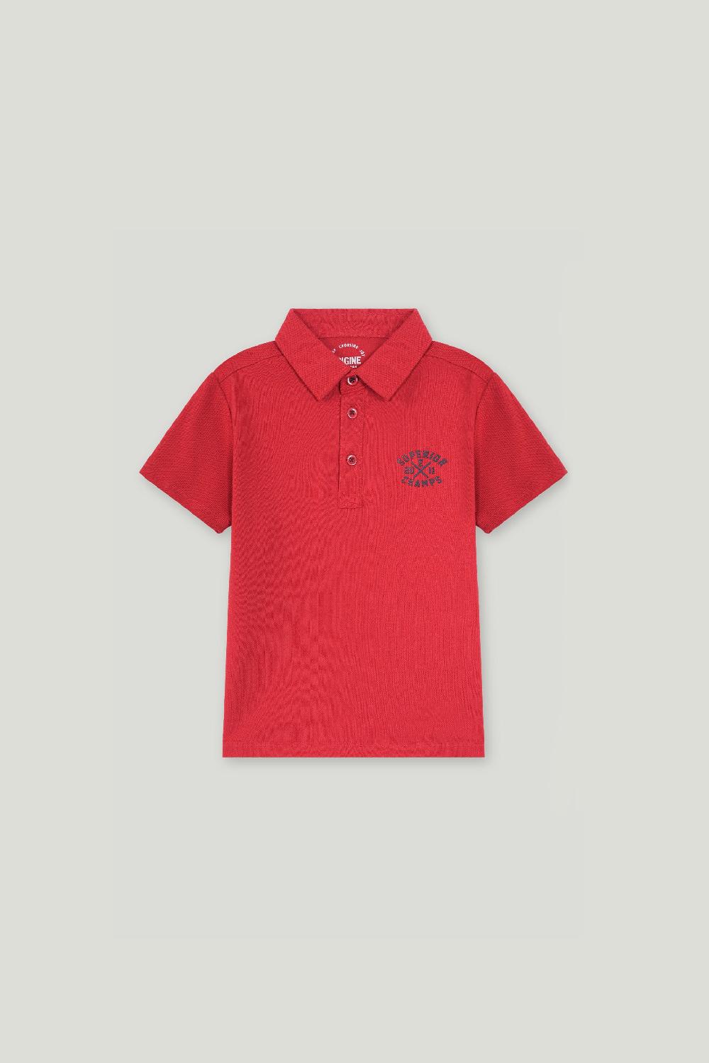 engine Boys Polo Tee VTT225-2YR-RED