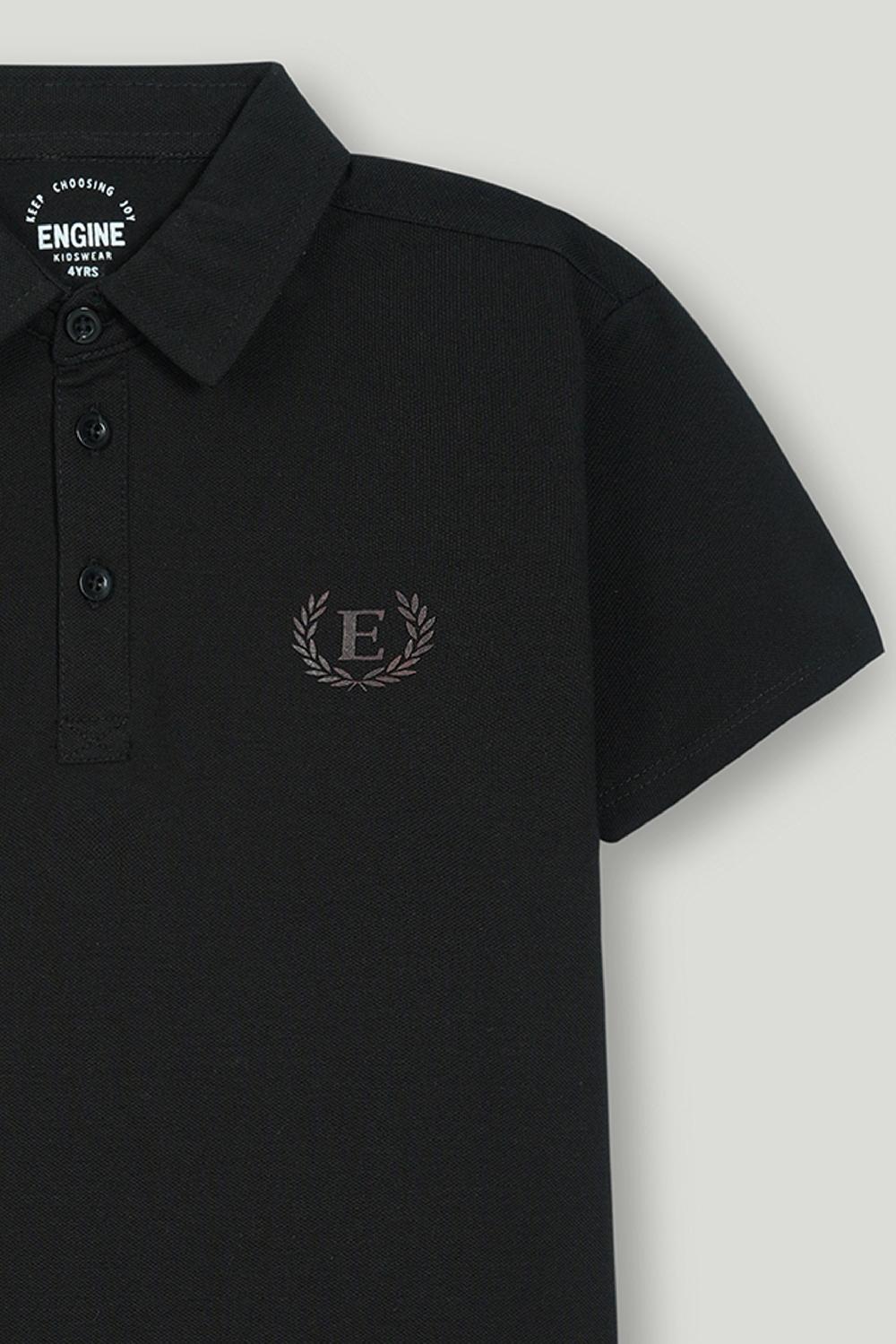 Engine Boys Polo Tee VTT226-2YR-BLK