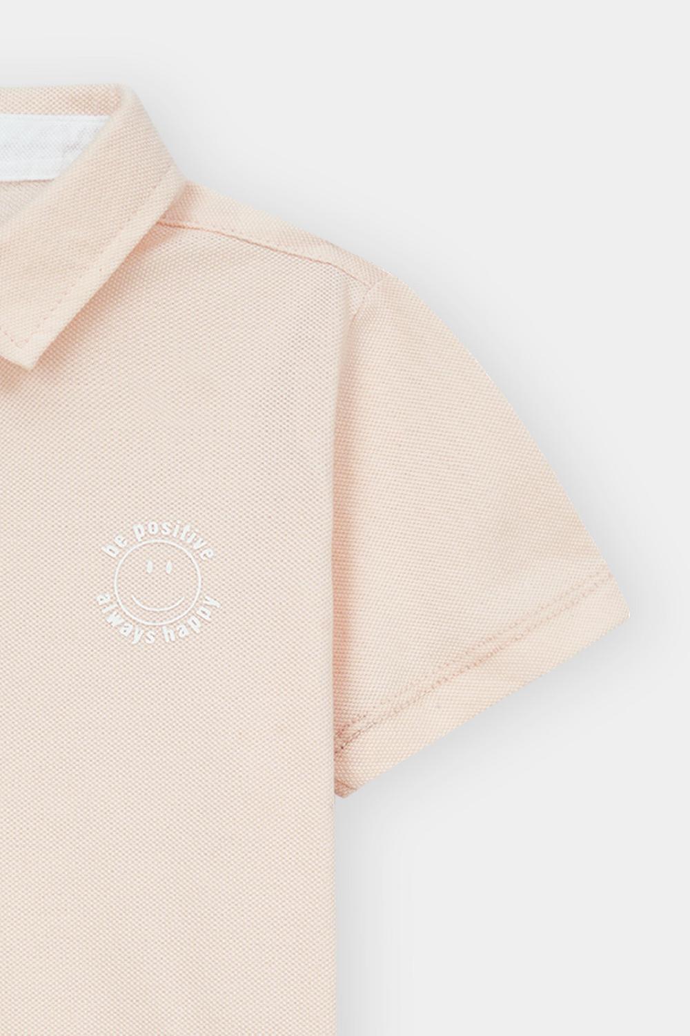 Engine Boys Polo Tee VTT249-2YR-PNK