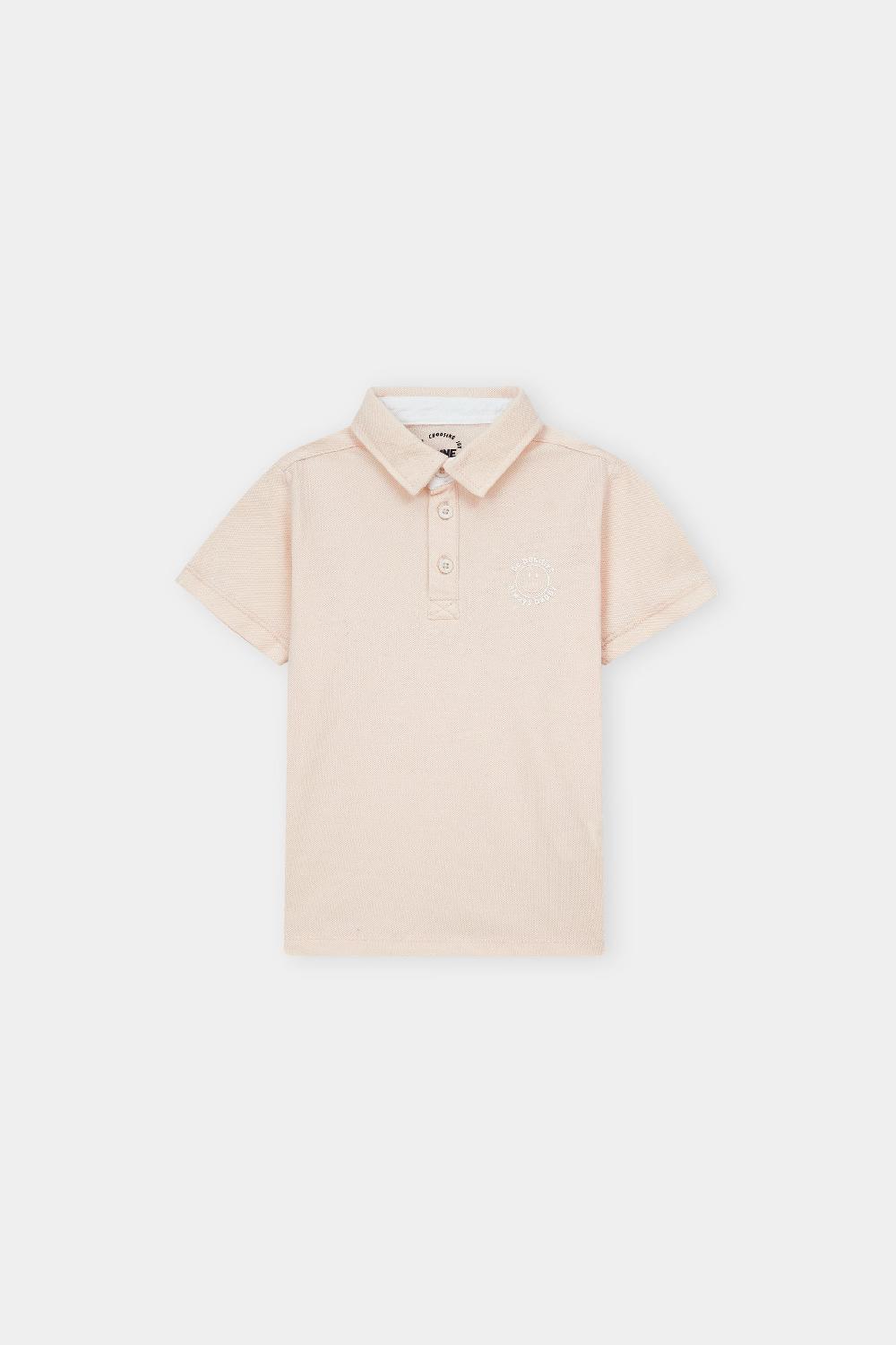 engine Boys Polo Tee VTT249-2YR-PNK