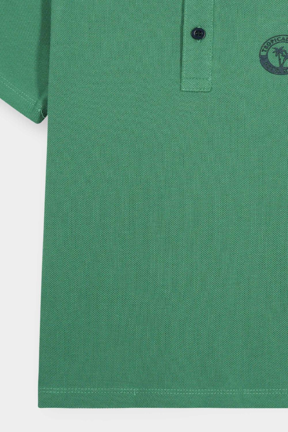 Engine Boys Polo Tee VTT252-2YR-GRN