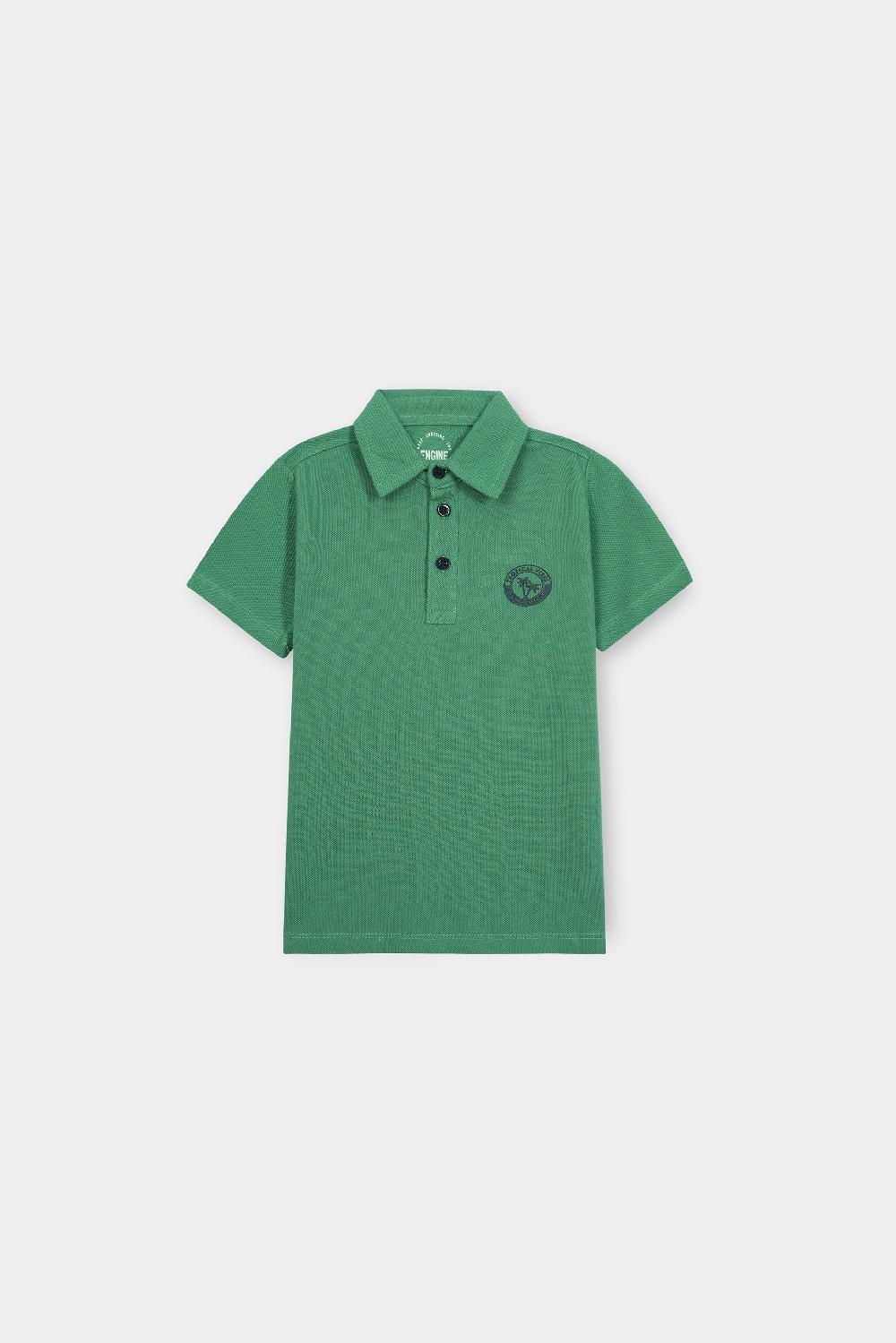engine Boys Polo Tee VTT252-2YR-GRN