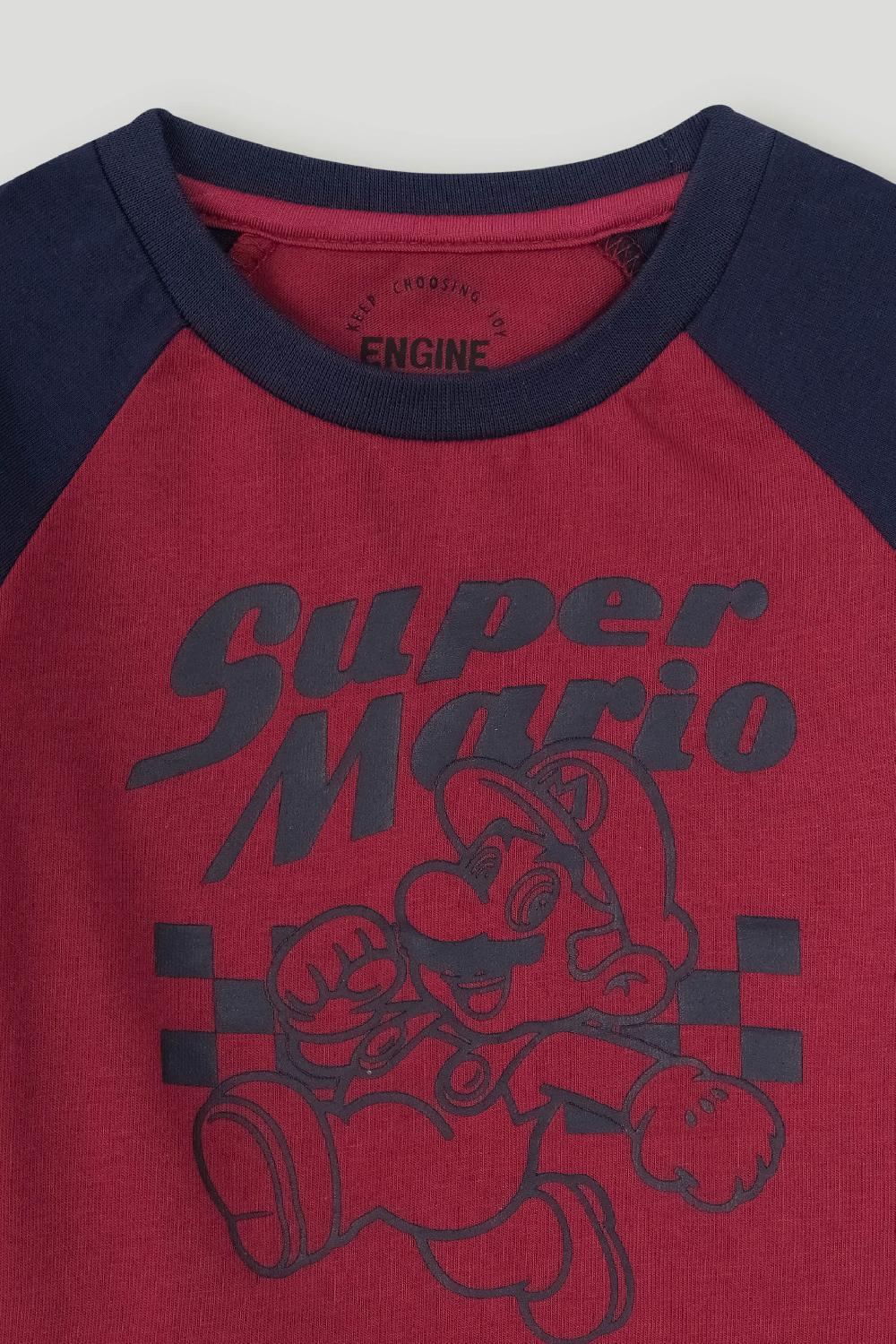 Engine Boys Reglan Tee VIT107-I02-RED