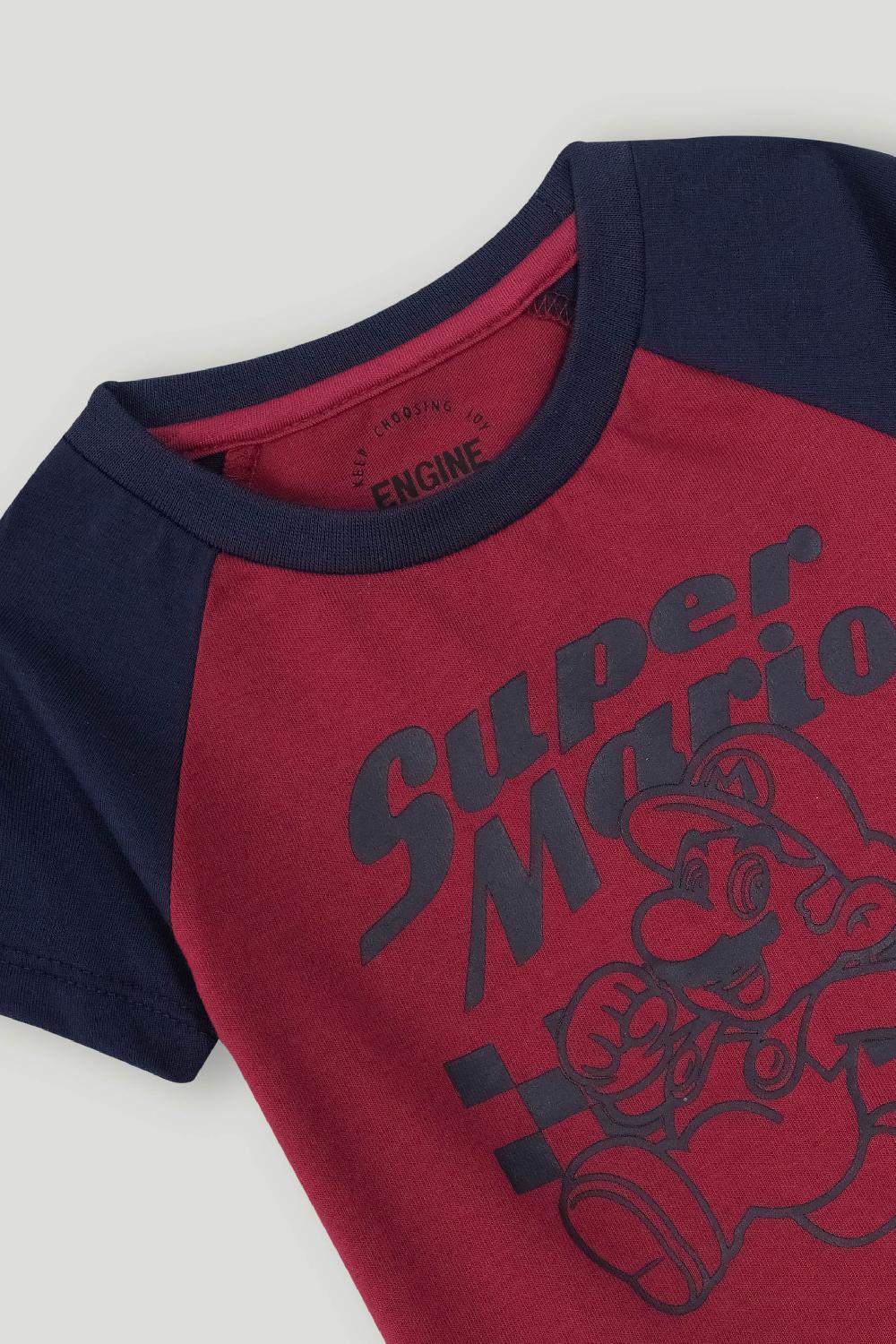 Engine Boys Reglan Tee VIT107-I02-RED