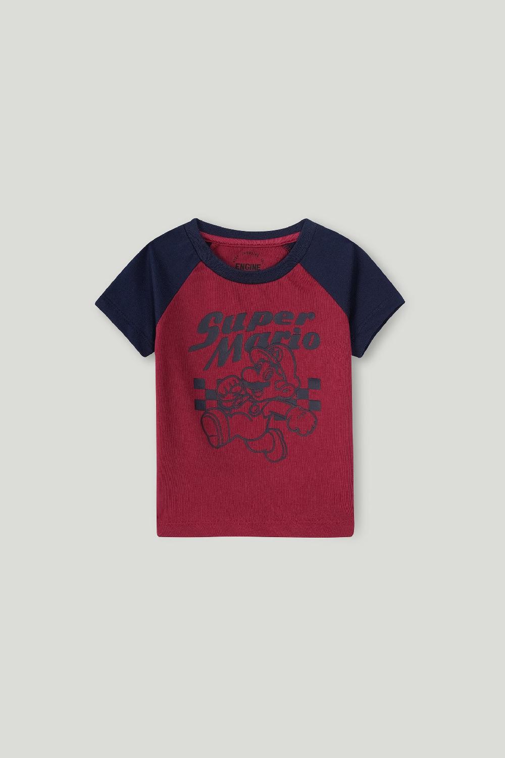 engine Boys Reglan Tee VIT107-I02-RED