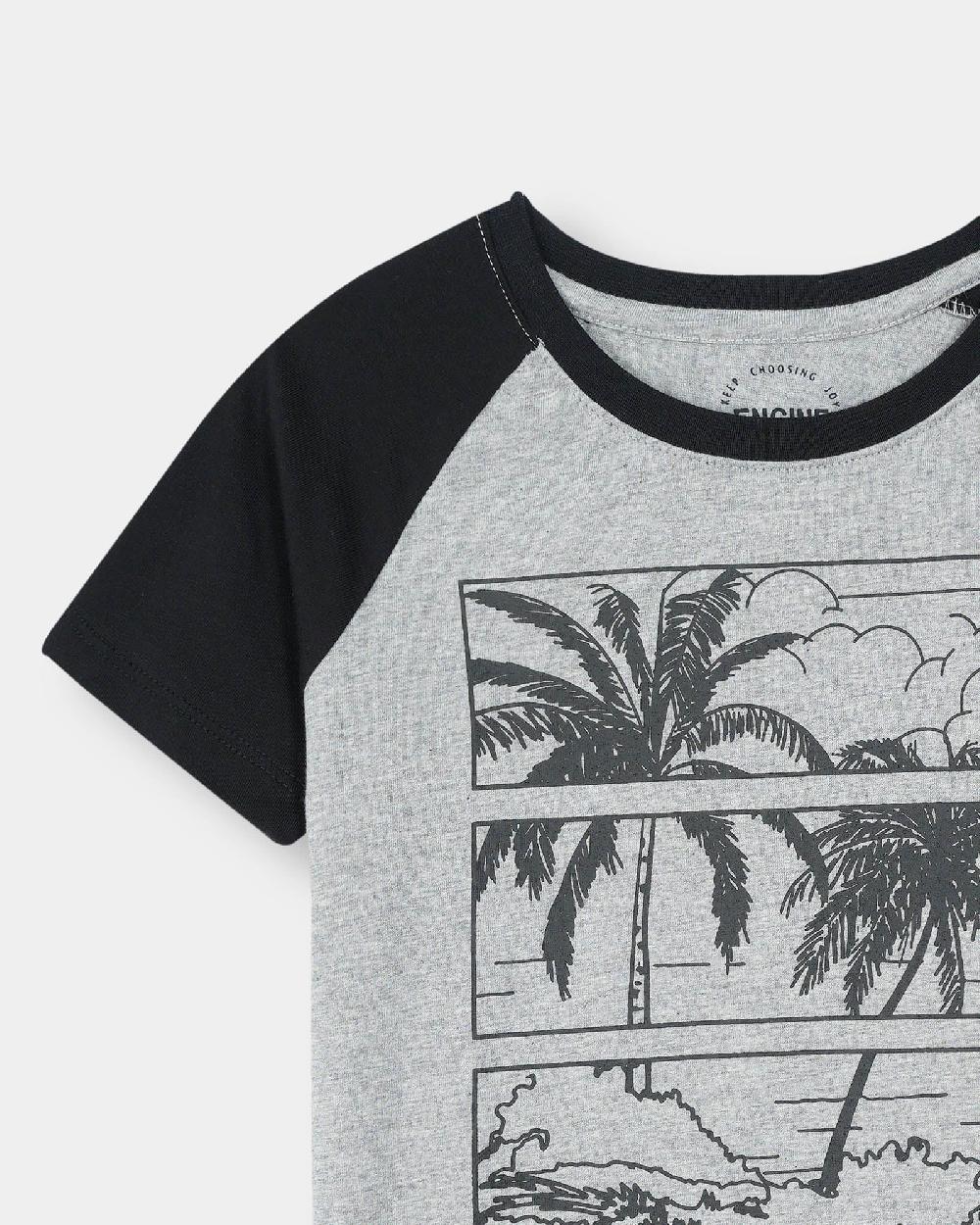 Engine Boys Reglan Tee VKT110-K02-GRY