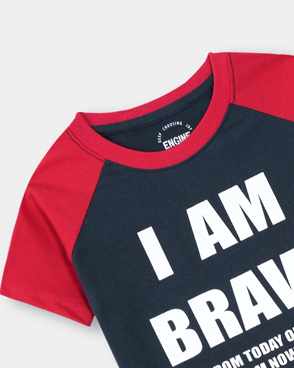 Engine Boys Reglan Tee VTT131-2YR-NVY