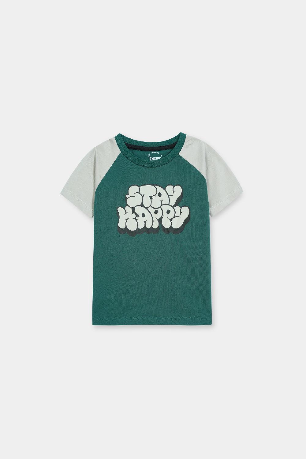 engine Boys Reglan Tee VTT195-T04-GRN