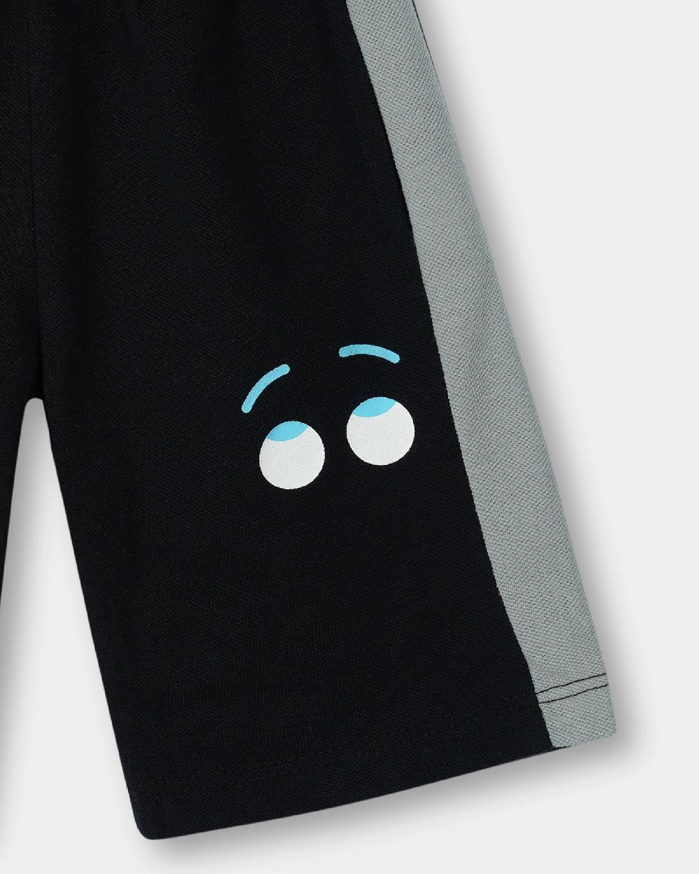 Engine Boys Short VIO014-I02-BLK