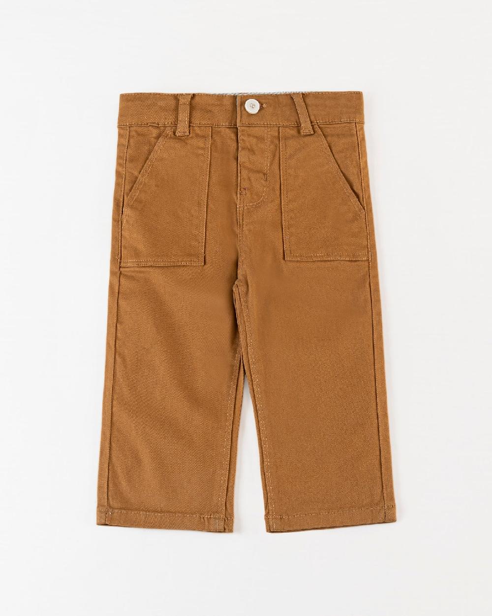 engine Boys Slim Fit Pants IP3015-I02-KHK
