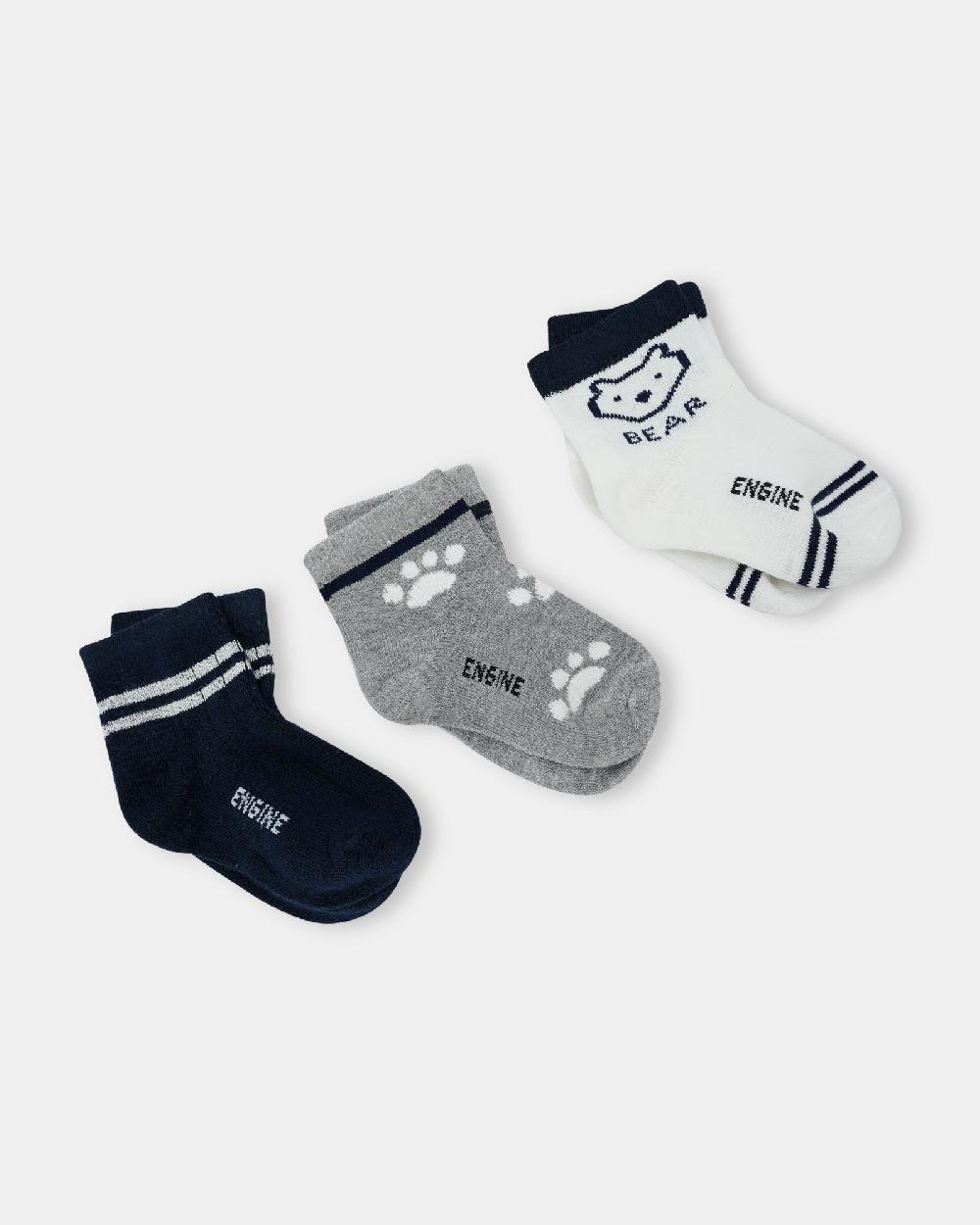 Engine Boys Socks KSK021-K10-Mix