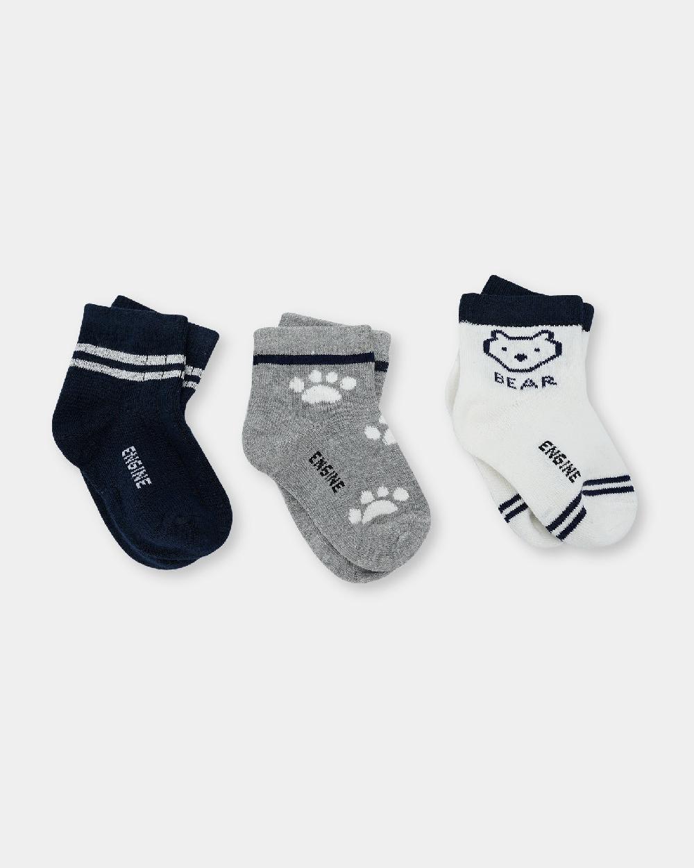 engine Boys Socks KSK021-K10-Mix