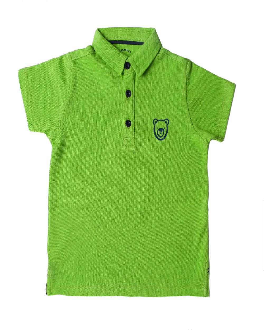 engine Boys Solid Polo Tee VIT031-I02-GRN