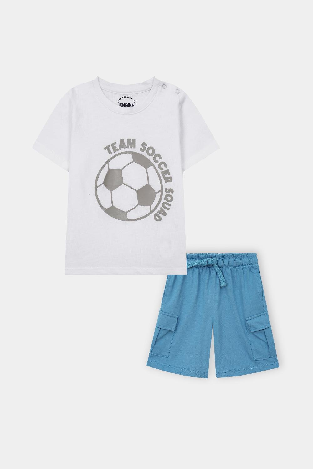 engine Boys Suit IE5030-I02-WHT