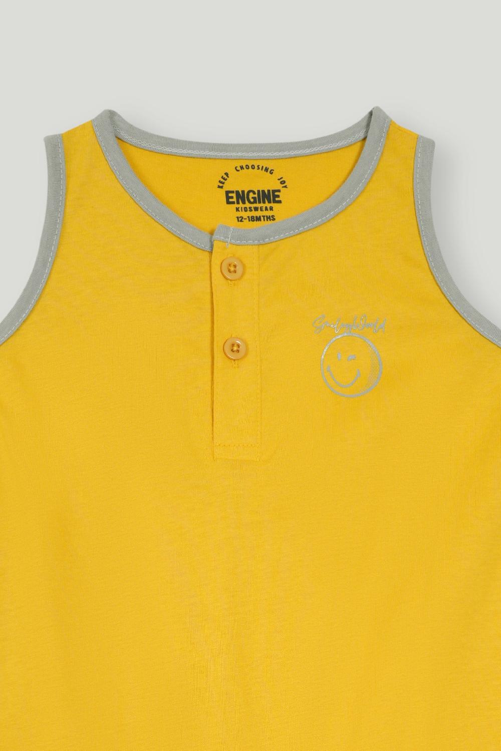 Engine Boys Suit IE5036-I02-YEL