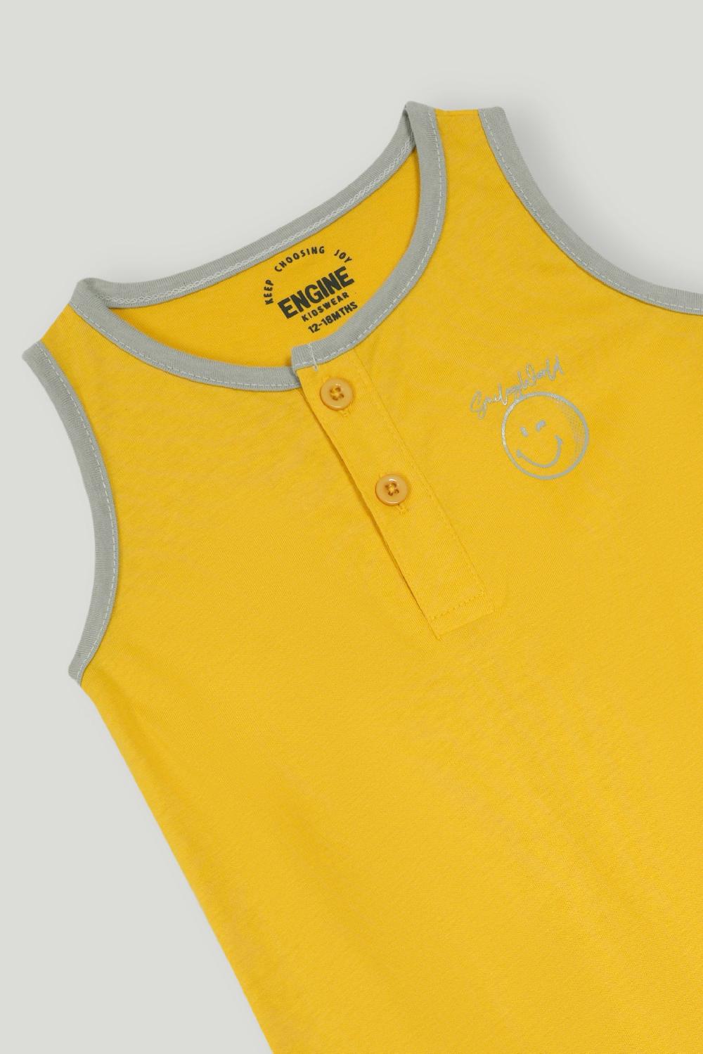 Engine Boys Suit IE5036-I02-YEL