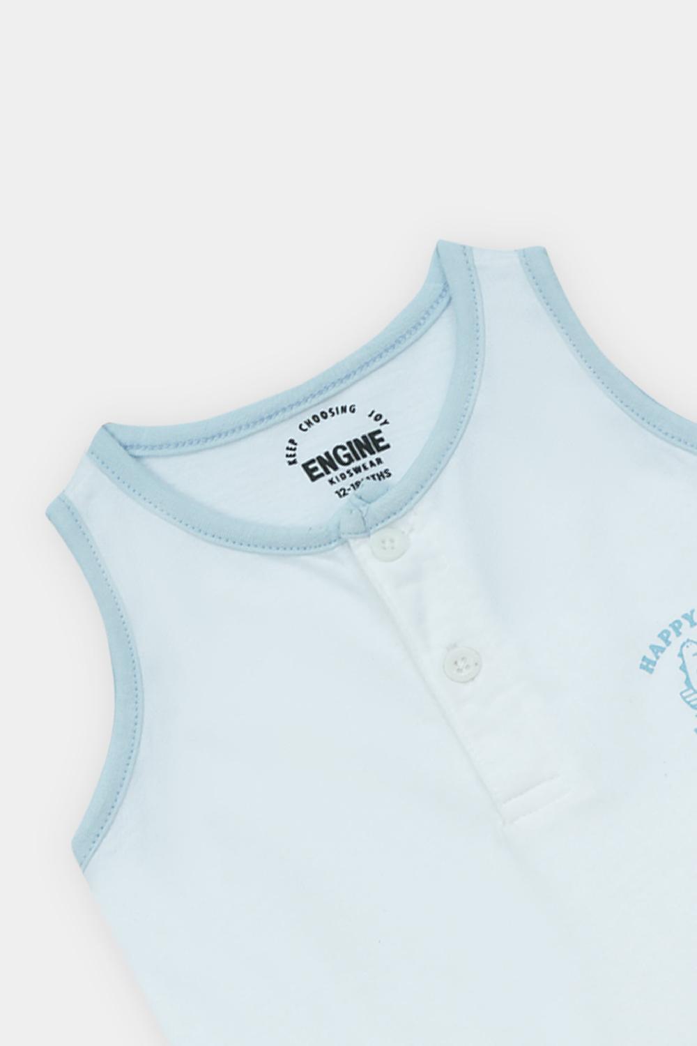 Engine Boys Suit IE5045-I02-WHT