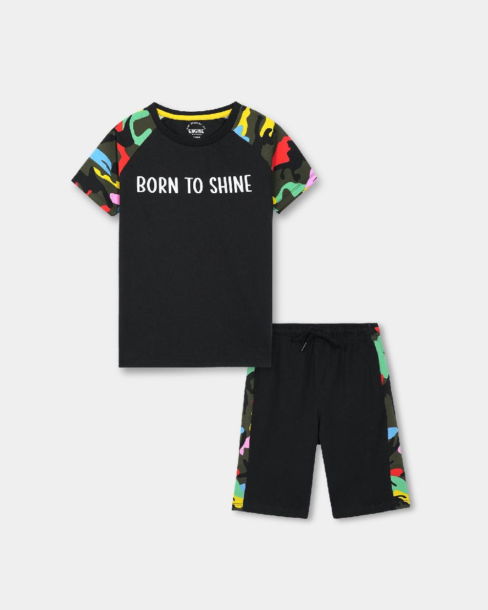 engine Boys Suit KE4015-506-BLK