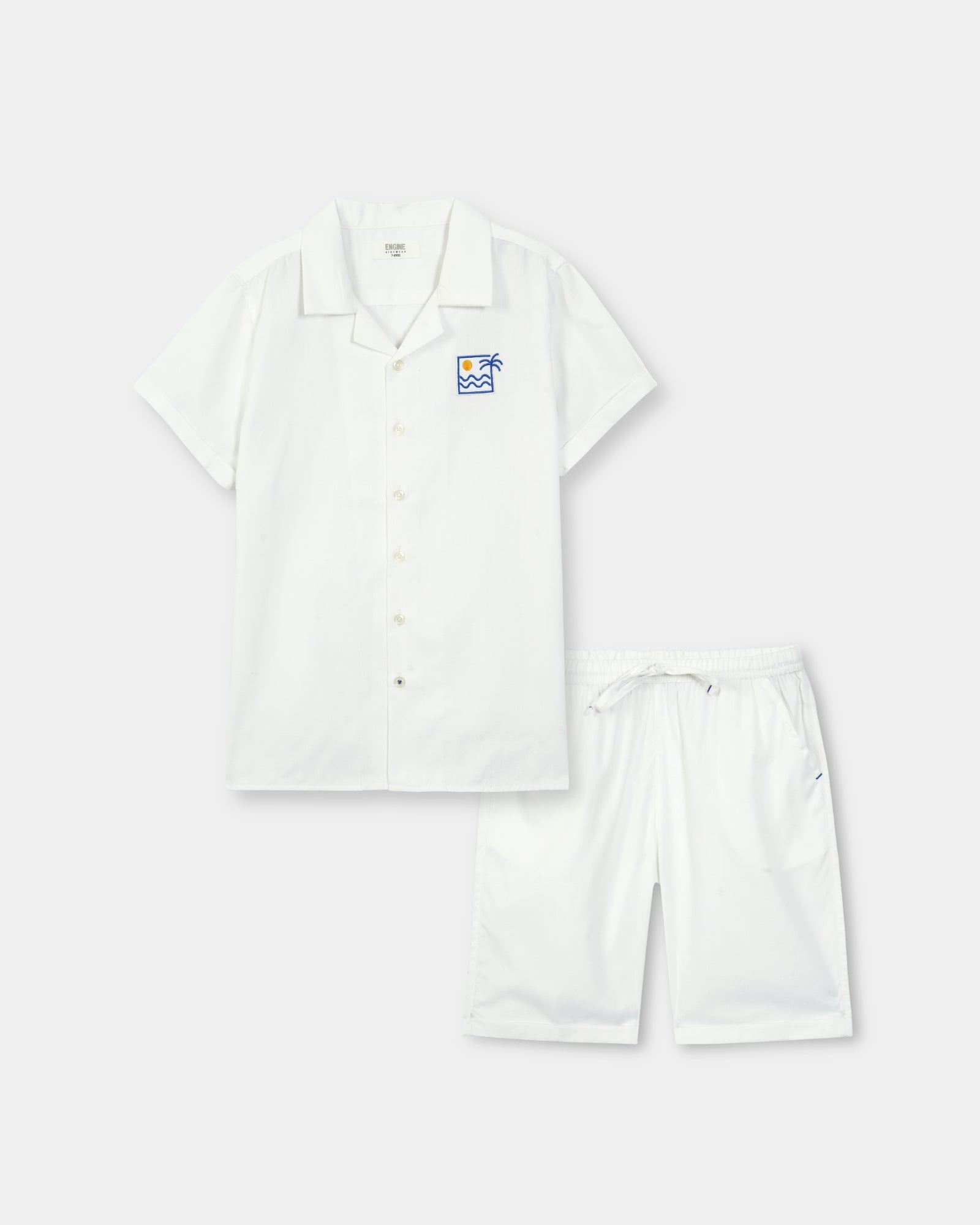 Engine Boys Suit KE5002-K02-WHT